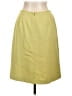 Anne Klein 100% Polyester Solid Yellow Formal Skirt Size 12 - photo 2
