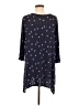 Blue Sky Stars Blue 3/4 Sleeve Blouse Size L - photo 2