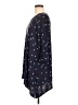 Blue Sky Stars Blue 3/4 Sleeve Blouse Size L - photo 5