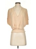 Express Tan Short Sleeve Blouse Size XS - photo 1