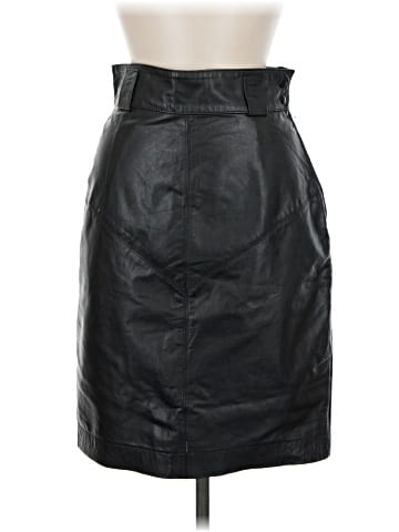 C.J Todd Leather Skirt (view 1)