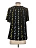 Ann Taylor Black Short Sleeve Blouse Size S - photo 2