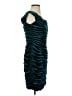 Aidan Mattox 100% Polyester Teal Cocktail Dress Size 10 - photo 4