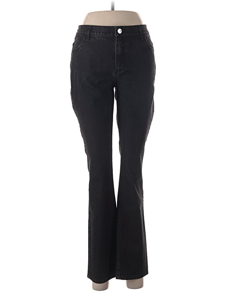 Pre-owned Lafayette 148 Jeans In Black
