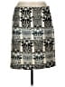 Etcetera Graphic Gray Ivory Casual Skirt Size 12 - photo 1