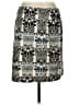 Etcetera Graphic Gray Ivory Casual Skirt Size 12 - photo 2
