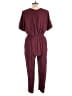 Old Navy Solid Burgundy Jumpsuit Size L - photo 2