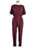 Old Navy Solid Burgundy Jumpsuit Size L - photo 1