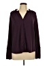 wonderly Burgundy Long Sleeve Blouse Size L - photo 1