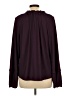 wonderly Burgundy Long Sleeve Blouse Size L - photo 2