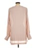 H&M 100% Polyester Pink Long Sleeve Blouse Size 12 - photo 2