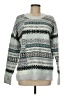 Ann Taylor LOFT Print Gray Pullover Sweater Size M - photo 1