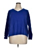 Unbranded 100% Polyester Blue Pullover Sweater Size XL (estimated) - photo 1