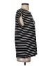 Anne Klein Stripes Black Short Sleeve Top Size S - photo 4