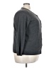 Avenue 100% Polyester Gray Cardigan Size 22 - 24 - photo 4
