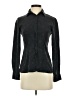 Tucker 100% Silk Black Long Sleeve Silk Top Size S - photo 1
