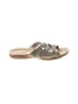 Lands' End Silver Green Sandals Size 6 - photo 1