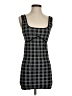 Unbranded Plaid Black Casual Dress Size S (estimated) - photo 1
