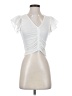 ABound White Short Sleeve Top Size XS - photo 1
