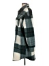 Marled by Reunited 100% Polyester Plaid Teal Coat Size S - photo 5