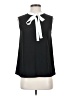 Ted Baker London 100% Polyester Black Sleeveless Blouse Size 4 (1) - photo 1