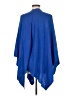 Coco + Carmen 100% Acrylic Blue Poncho One size - photo 2