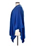Coco + Carmen 100% Acrylic Blue Poncho One size - photo 5
