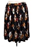 ELOQUII Elements Floral Black Casual Skirt Size 28 waist - photo 2