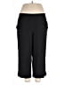 Carlisle Solid Black Active Pants Size 16 - photo 1