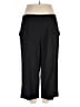 Carlisle Solid Black Active Pants Size 16 - photo 2