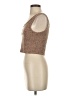 Unbranded Brown Sleeveless Top Size S - photo 5