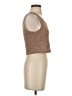 Unbranded Brown Sleeveless Top Size S - photo 4