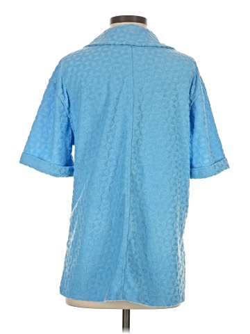 7 For All Mankind Short Sleeve Blouse (view 2)