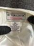 Victor Costa Occasion 100% Polyester Floral White Jacket Size XS - photo 6