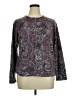 DressBarn 100% Acrylic Paisley Purple Jacket Size 14 - 16 - photo 1