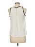 Express 100% Rayon Ivory Sleeveless Blouse Size M - photo 2