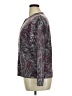 DressBarn 100% Acrylic Paisley Purple Jacket Size 14 - 16 - photo 5