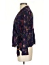 Floreat 100% Rayon Purple 3/4 Sleeve Blouse Size S - photo 5
