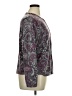 DressBarn 100% Acrylic Paisley Purple Jacket Size 14 - 16 - photo 4