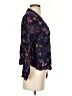 Floreat 100% Rayon Purple 3/4 Sleeve Blouse Size S - photo 4