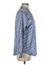 Rouge 100% Polyester Polka Dots Blue Long Sleeve Blouse Size M - photo 4