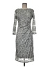 Eliza J Silver Cocktail Dress Size 6 - photo 1