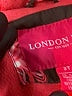 London Fog 100% Polyester Floral Black Coat Size 3T - photo 3