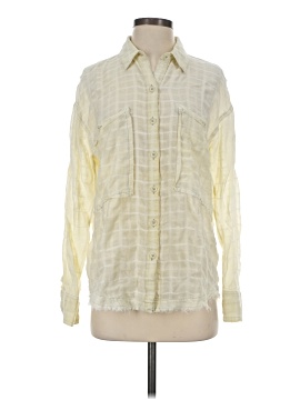 Free People Long Sleeve Button Down Shirt