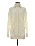 Free People Ivory Long Sleeve Button-Down Shirt Size S - photo 1