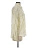 Free People Ivory Long Sleeve Button-Down Shirt Size S - photo 4
