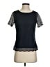 The Limited 100% Polyester Black Short Sleeve Top Size XS - photo 1