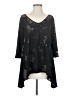 Clara Sun Woo Black 3/4 Sleeve Top Size S - photo 1