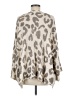 Mud Pie Animal Print Ivory Pullover Sweater Size M - photo 2