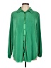 Ro & De 100% Polyester Green Long Sleeve Blouse Size L - photo 1